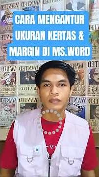 Cara Mengatur ukuran kertas dan margin di Microsoft Word #tutorial #microsoft #word