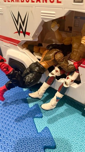 My WWE action figure setup