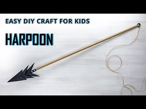 ⚓ WHALING HARPOON from Paper – Craft a Whaling Harpoon in Minutes