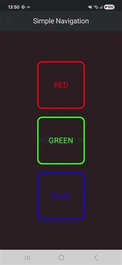 Simple Navigation App in Jetpack Compose | Kotlin