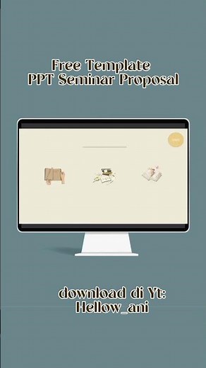 Template PPT Sidang | Free Template PPT Seminar Proposal | Sidang Skripsi | Cara membuat PPT Sidang