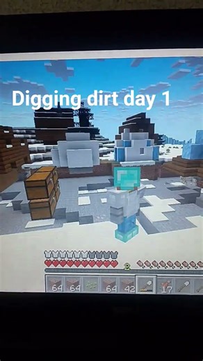 digging dirt guys #minecraft