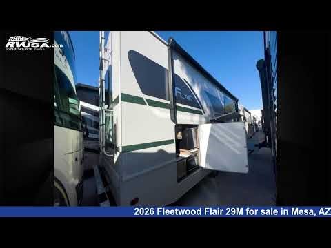 Unbelievable 2026 Fleetwood Flair 29M Class A RV For Sale in Mesa, AZ | RVUSA.com