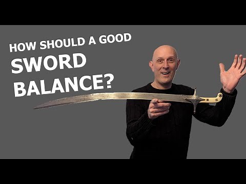 How should a good SWORD BALANCE?