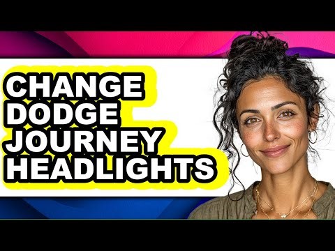 How to Change Dodge Journey Headlights (Full Guide)
