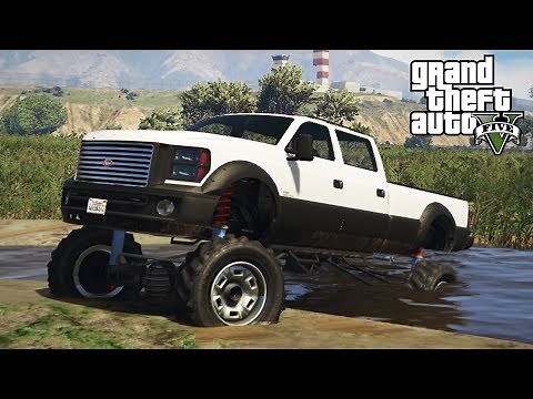 REALISTIC MUD MOD! 4x4 Off-Roading, Mudding, & Hill Climbing! (GTA 5 PC Mods)