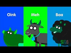 Farm Animals Oink, Meh, Baa Super Simple Song Effects - Sponsored by Klasky Csupo 2001 Effects