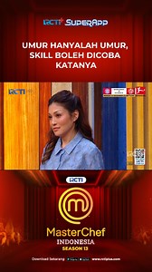 749K views · 8.9K reactions | Skill berhasil atau engga, tapi pernah masakin salah satu Chef  Live streaming di RCTI+ SuperApp! rcti.plus/MCISeason13 #RCTIPlusSuperApp #MasterChefIndonesiaSeason13 #MasterChefIndonesia #MCIS13 | RCTIplus | Facebook