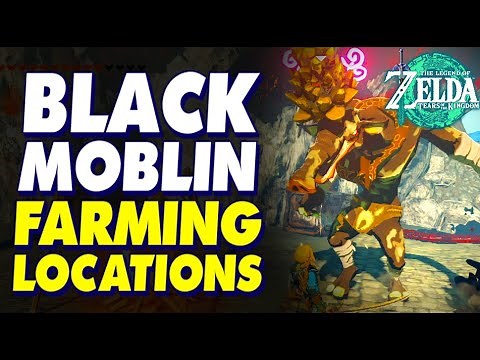 Black Moblin Farming Locations | Legend of Zelda Tears of the Kingdom Gameplay #totk