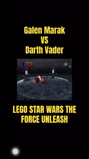 Galen Marek VS Darth Vader #starwars #darth #galenmarek #darthvader #legostarwars #thecompletesaga