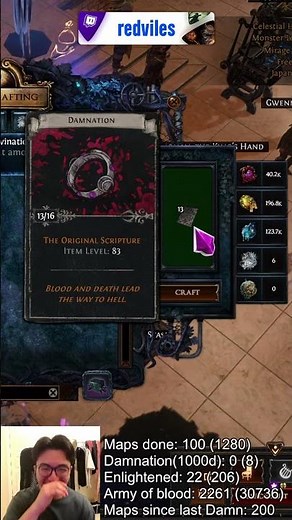 The Degen Gambler Spam Tech #pathofexile #poe