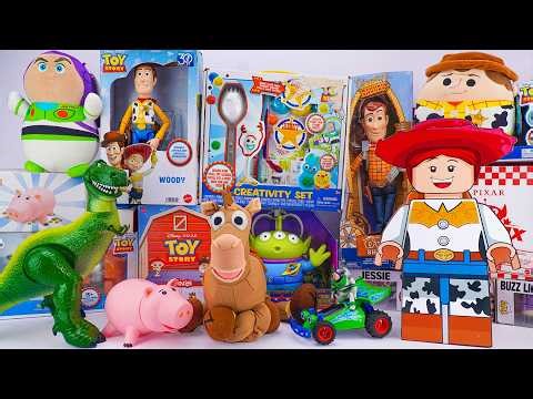 Unboxing Disney Pixar Toy Story toy collection ASMR | Woody & Zurg & Buzz Lightyear & Bullseye