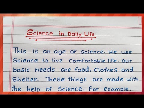 Science in Daily Life || Essay on Science in Everyday Life in English