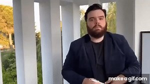 Guy explaining whiteboard meme original version on Make a GIF