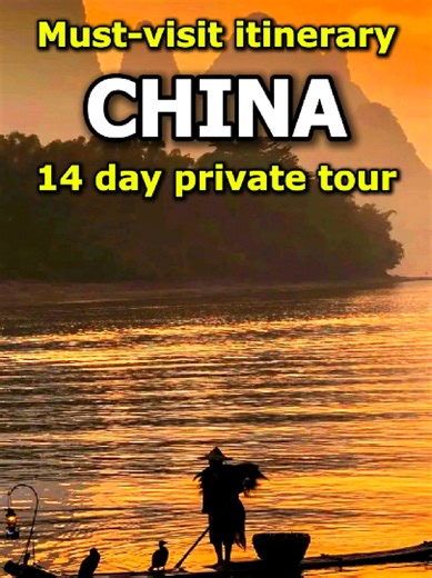 Looking for the best route to explore China in depth? Save this 14-day travel guide for your next trip!#chinatravel #familytrip #travelchina #travelchinaguide #familytour