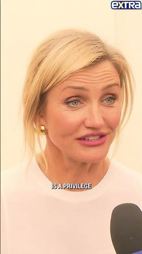 Cameron Diaz talks acting RETURN after 10-year break 🎬