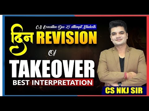 🎯 DAY REVISION MARATHON of Takeover🔥 #cs #revision #csnkjcsclasses #fast #takeover