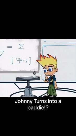 Johnny turns into a baddie?!? #carttoonnetwork #johnnytest #classiccartoons #fypシ
