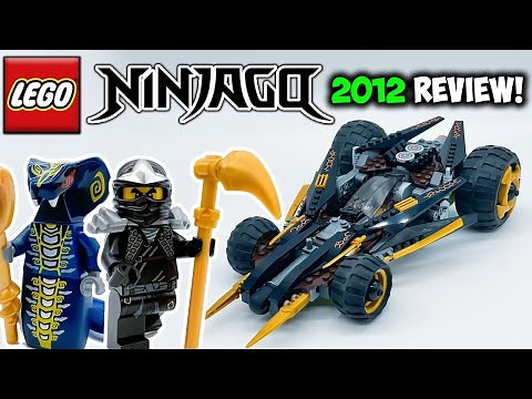 2012 Ninjago Cole's Tread Assault Review! LEGO Rise of the Snakes Set 9444