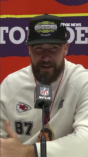 The one question Travis Kelce has for the media