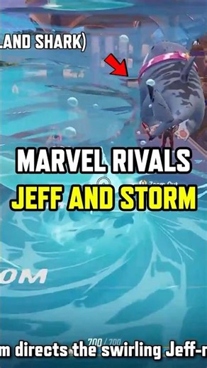 MARVEL RIVALS REVEALS JEFF AND STORM TEAMUP!