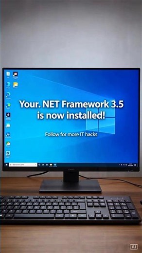 Fix .NET Framework Error in 60 Seconds! ⚡ #Shorts #ideaoftech