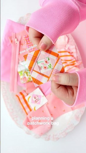 FREE *economy block* pattern + templates (in 3 sizes) 🍂 for FPP beginners #quilting