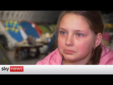 Ukraine War: The underground children of Kharkiv