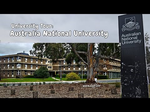AUSTRALIA VLOG: University Tour of the Australian National University