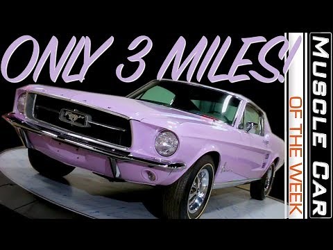 3.4 Mile 1967 Ford Mustang Fastback Muscle Car Of The Week Episode 290