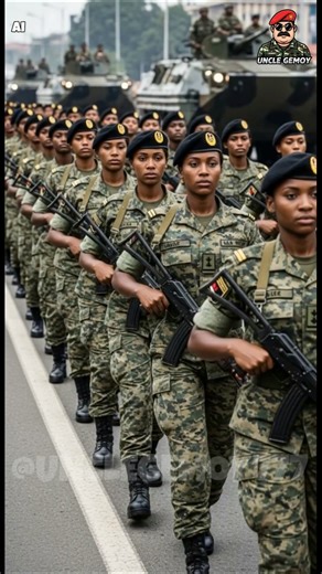 Pride of Luanda: The Stunning Female Marines of Angola!