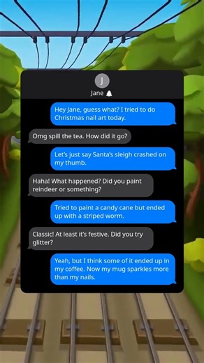 Christmas Nail Art Fails & Glitter Coffee Fun!