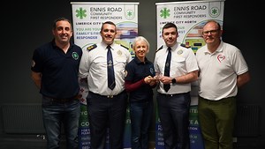 As part of National Volunteer Week 2023 we are highlighting the outstanding work of some of our volunteers by surprising and presenting them with an award. The first winner of our National Ambulance Service (NAS) Community Volunteer Award is Rosie Cleary based in Co. Limerick. Rosie has been a member of Ennis Road Community First Responders (CFR) since 2019 and has proven herself to be an outstanding volunteer, not only by undertaking the day to day role of a first responder in support of NAS wi
