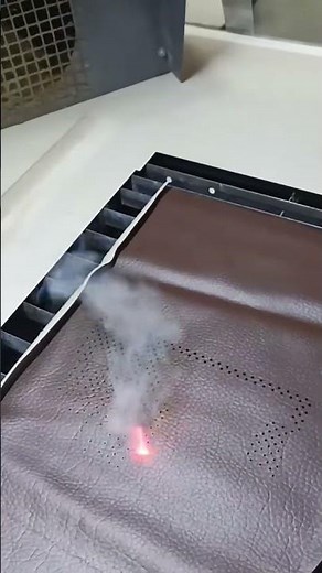 Leather Laser Perforation: Precision Design and Functionality Co2 Laser Marking