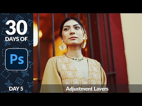 How to Use Adjustment Layers in Photoshop - Day 5