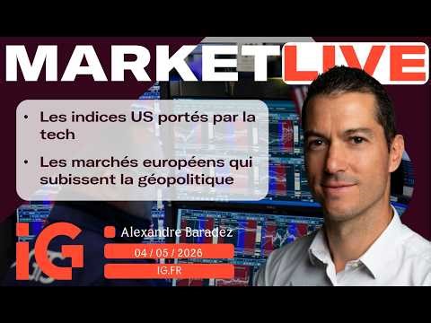 📈 MarketLive : Analysons les dernières tendances graphiques des marchés | IG x ALexandre Baradez