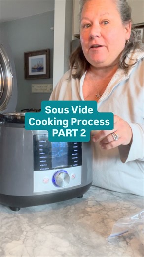 Jessica Cole Arnot | Pampered Chef Consultant | Cooking for Fun on Instagram: "Sous Vide Cooking Process | Part 2 While the Pampered Chef Multi Cooker heats up, it’s the perfect time to prep your fish 🐟 Simple seasoning, into the bag, seal it up — ready to drop once the water hits temp. This is the beauty of sous vide: ✔️ No rushing ✔️ No overcooking ✔️ Consistent results every time Seasoned with: 🐟S&P 🐟Thyme 🐟Parsley 🐟Olive oil 🐟Butter 🐟Fresh Lemon 👉 Follow for Part 3 where the fish goe