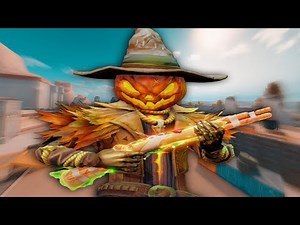 INSANE RANKED Gameplay with the NEW Volt Halloween Nightmare Skin (Unreal Aim 🔥)