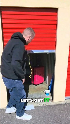 I Bought a Storage Unit For $25! Look What I Found! #money #shorts #reels #cash #hustle