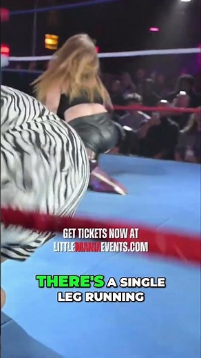 Running Dropkick: Epic Wrestling Move Unleashed! #shorts