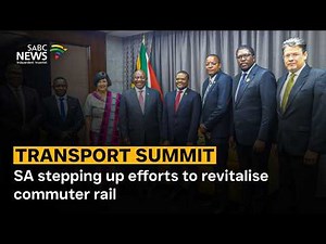 Transport Summit | SA stepping up efforts to revitalise commuter rail