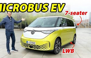 外媒评车 大众ID Buzz LWB适合家庭的7座电动MPV