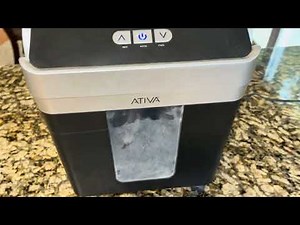 Review : Ativa® 10-Sheet Micro-Cut Paper Shredder #review #diy #youtube #nationalpark #office #buy