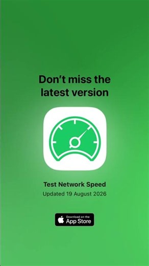 Test Network Speed Latest version