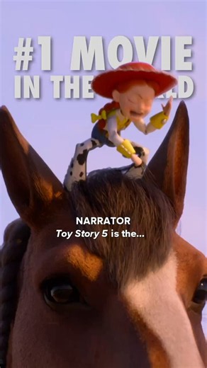Playtime has taken over! #ToyStory5 is the #1 movie in the world! See it NOW only in theaters