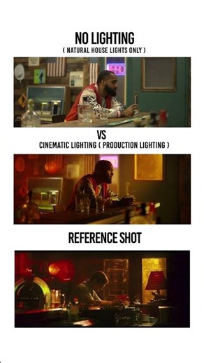 Cinematic Lighting vs Flat House lighting PT. 2 #filmmaker #cinematic #cinematiclighting #nanlite