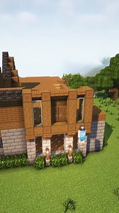 238K views · 6.4K reactions | Minecraft Easy Survival Mansion For Build and No Music #Minecraft #minecraftbuilding #minecraftbuilds #minecrafttutorial | Rubill | Facebook