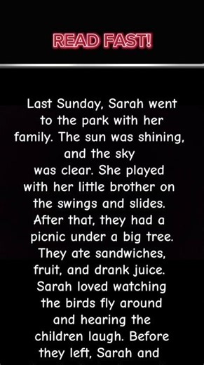 Read fast with me#youtuneshorts#youtube#english