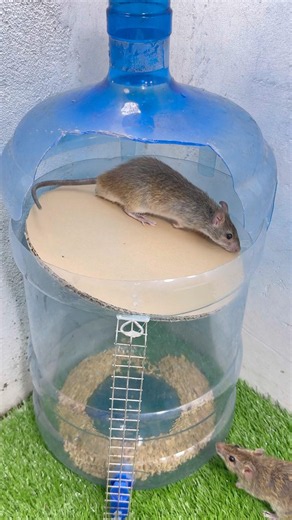 Creative DIY Mouse Trap From Recycled Materials bn #rat