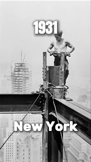 Steelworker Above Manhattan, 1931